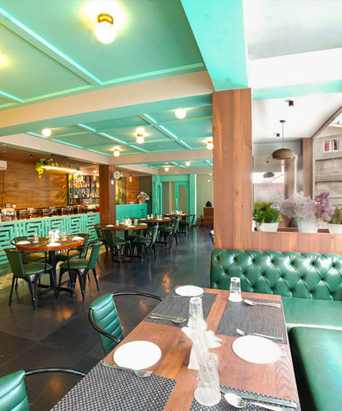 a multi cuisine cafe